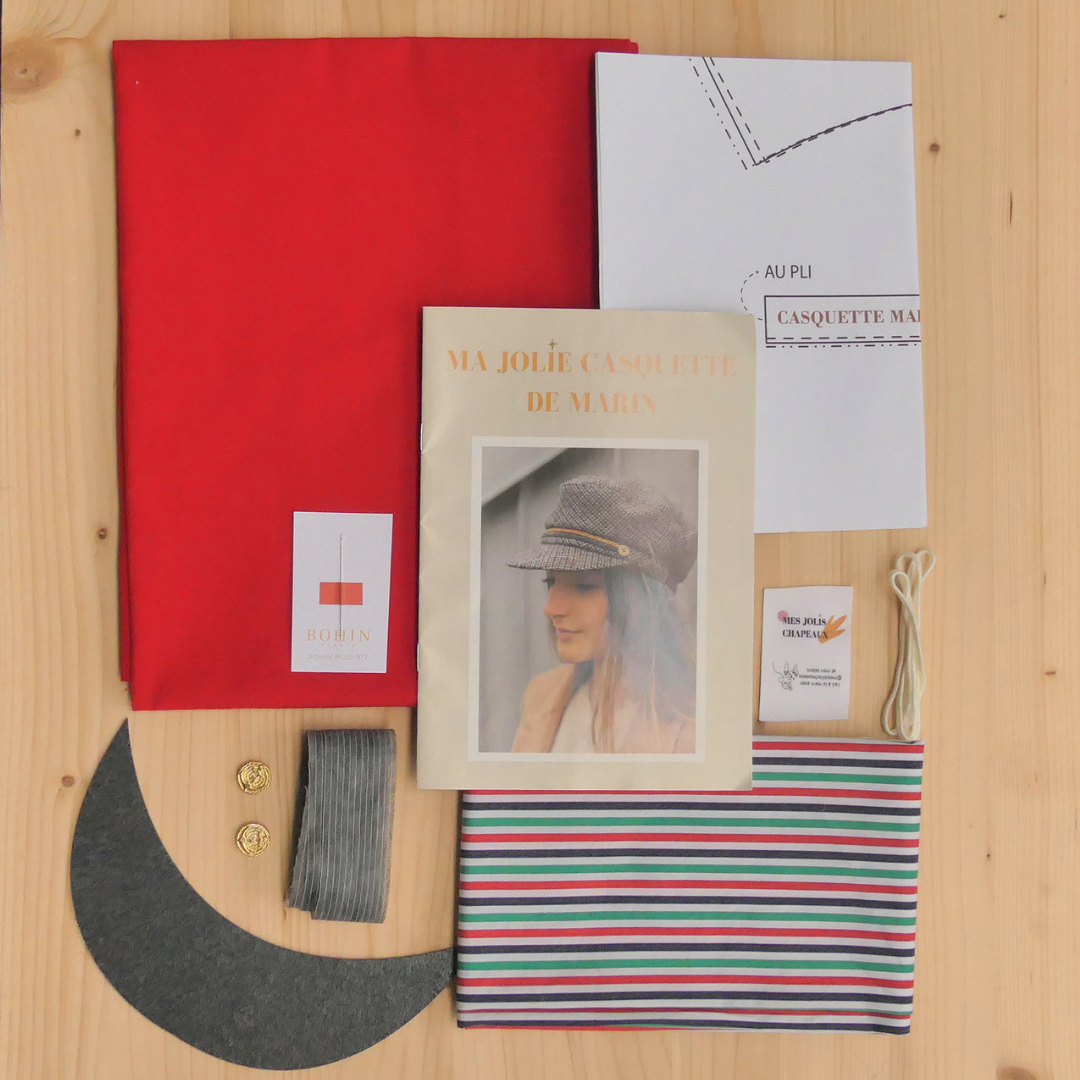 Kit couture casquette de marin 27