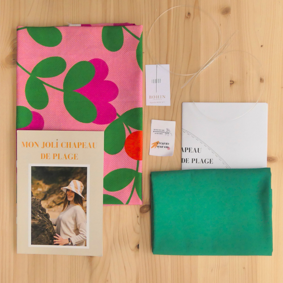 Kit chapeau de pluie/plage 29