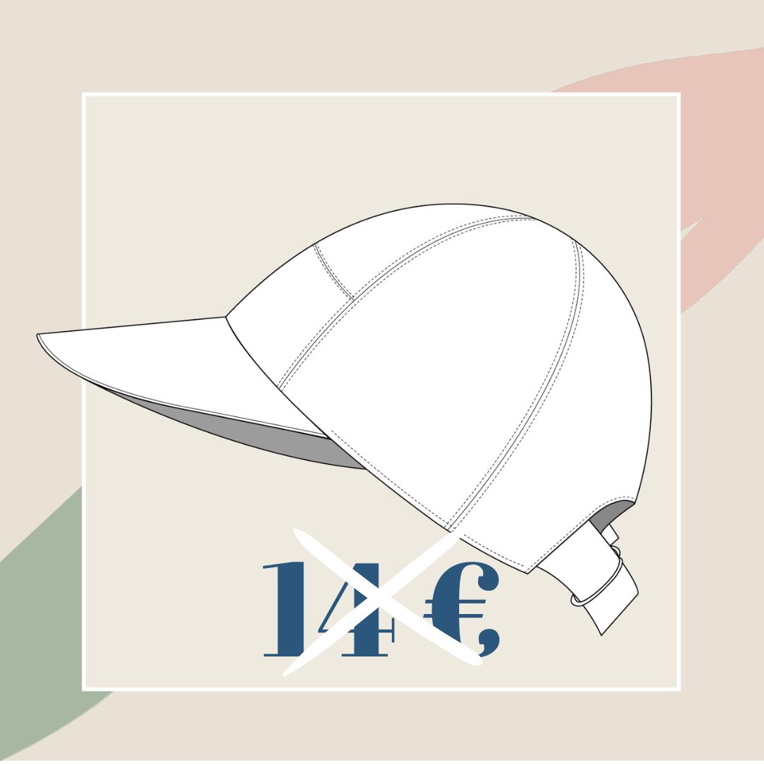 Patron de couture casquette de base-ball promo20